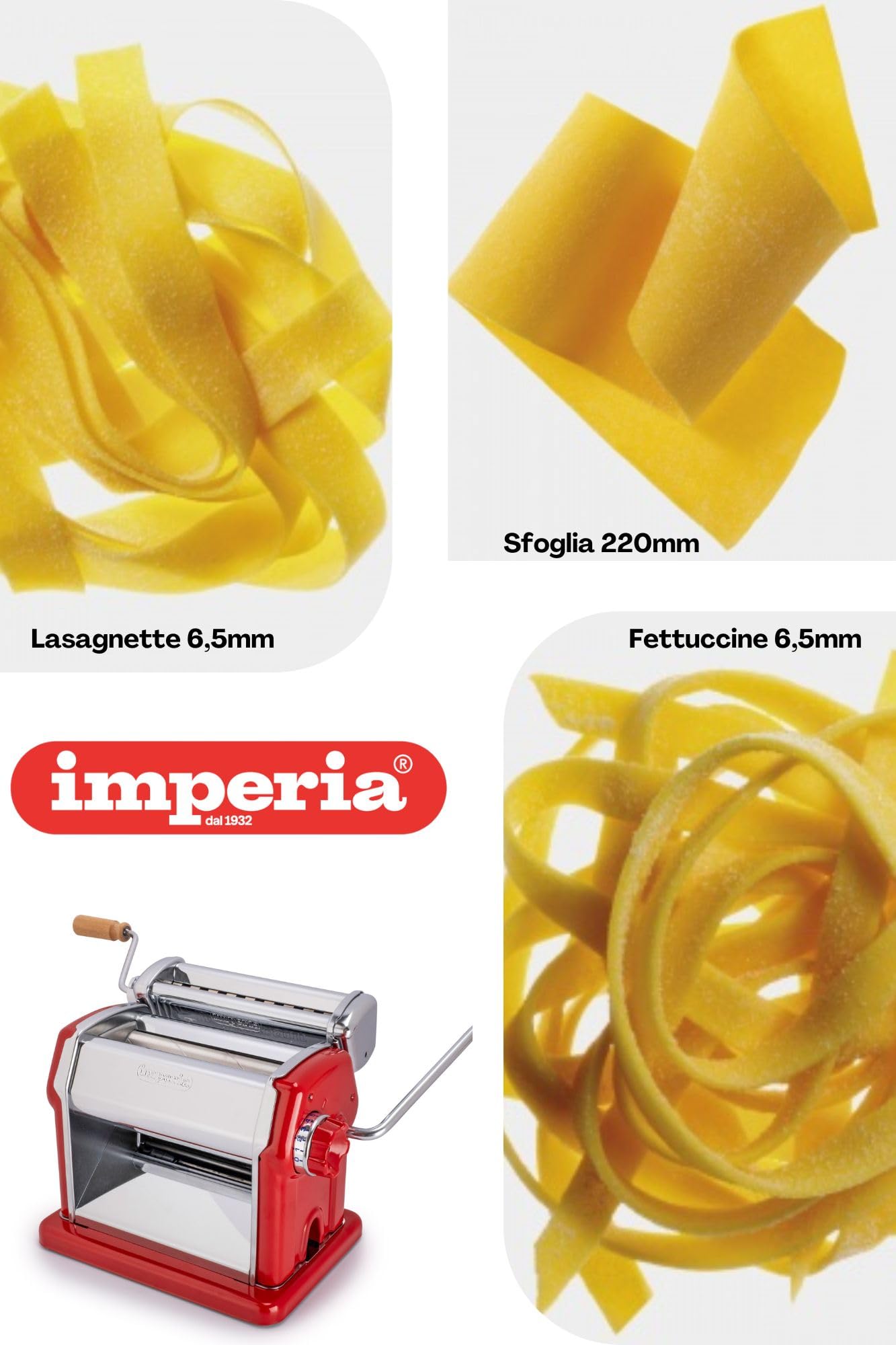 Imperia 240 Accessoire Pour Machine à Ravioli Et Pâte 1 Pièce(s) Chrome