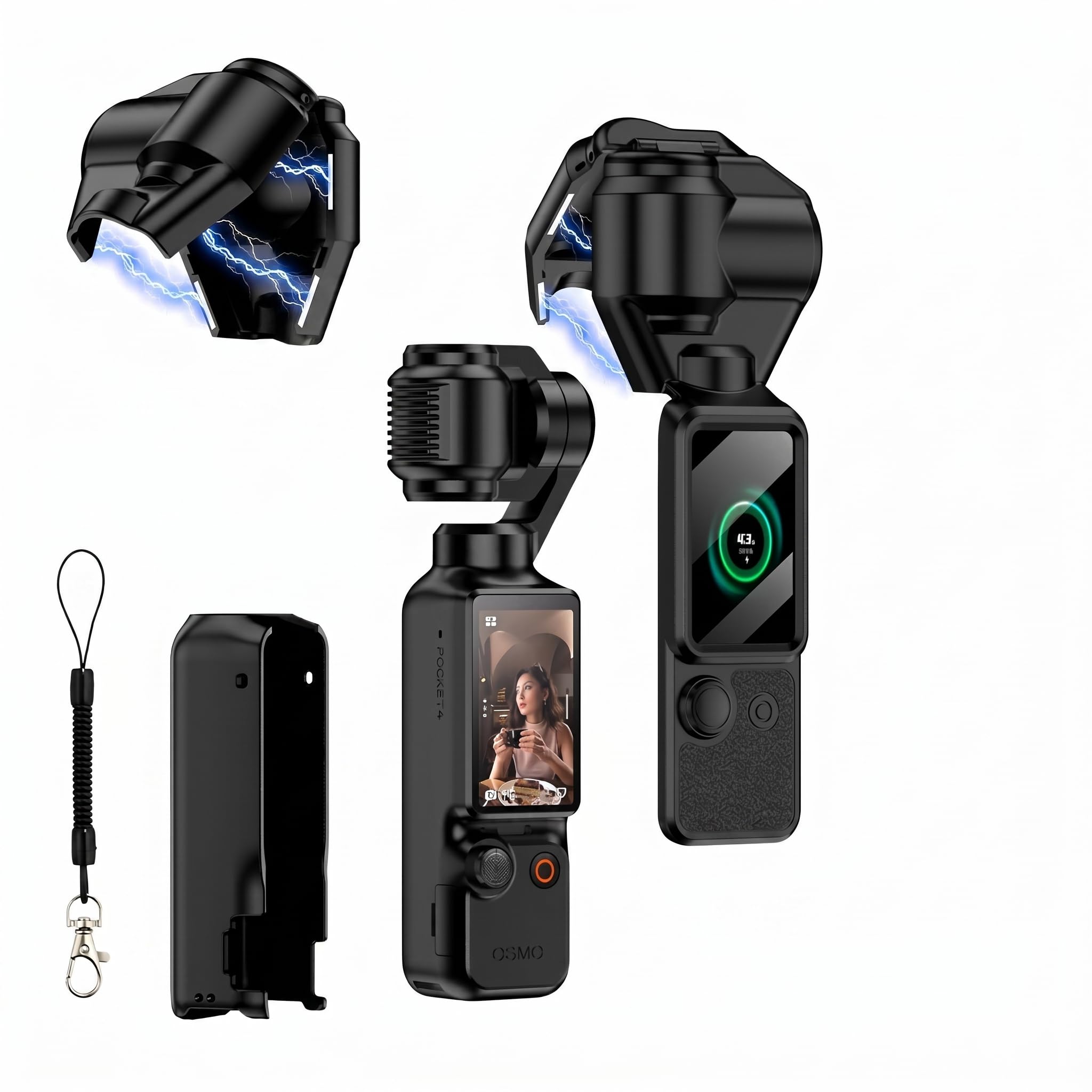 Amazon.co.jp: MARR 磁気式ジンバル保護カバー レンズプロテクター DJI