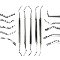 Vista 12 de MEDSPO Instrumentos dentales profesionales Osteótomo Periotome Luxating Ascensor Implante Dientes PDL de ortodoncia Extracción quirúrgica