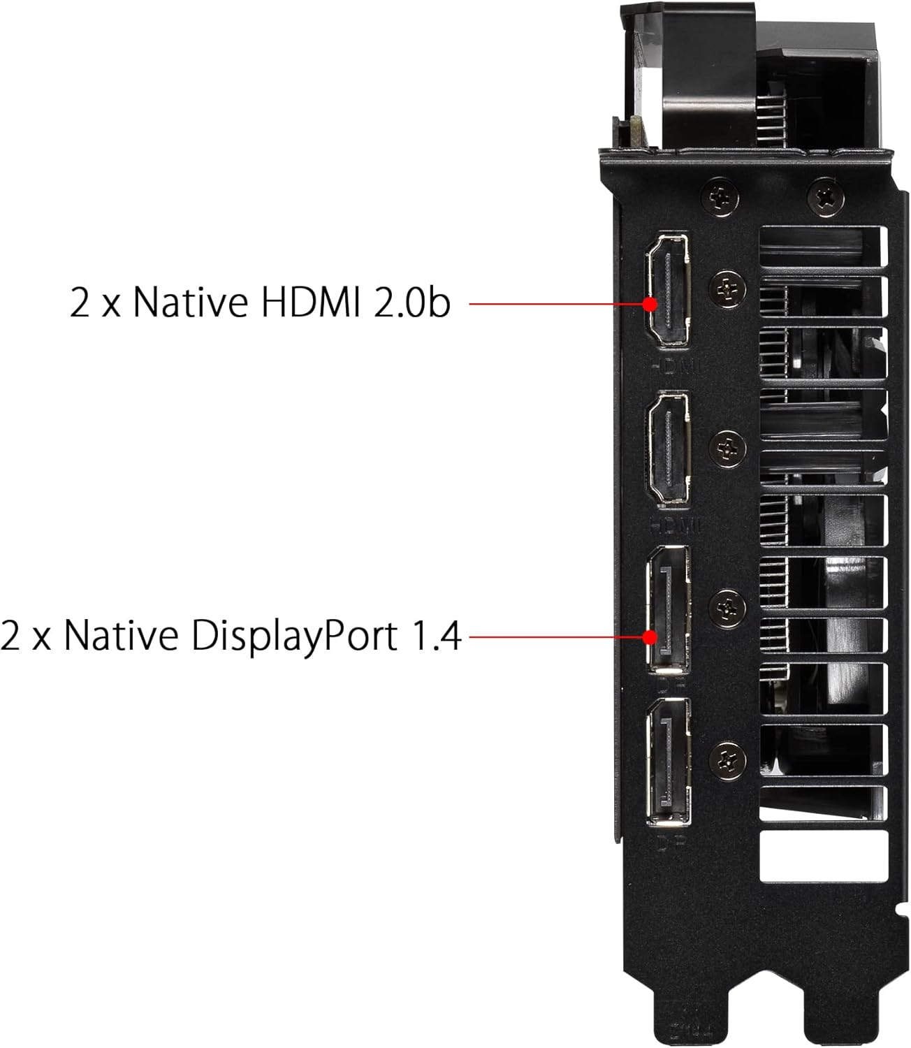 ASUS ROG Strix GeForce GTX 1650 Advanced Edition Scheda Grafica, 4 GB GDDR6, PCIe 3.0, HDMI, DisplayPort, Ventola Con Doppi Cuscinetti a Sfera e Design Axial-Tech, Direct CU II, Auto-Extreme, Nero