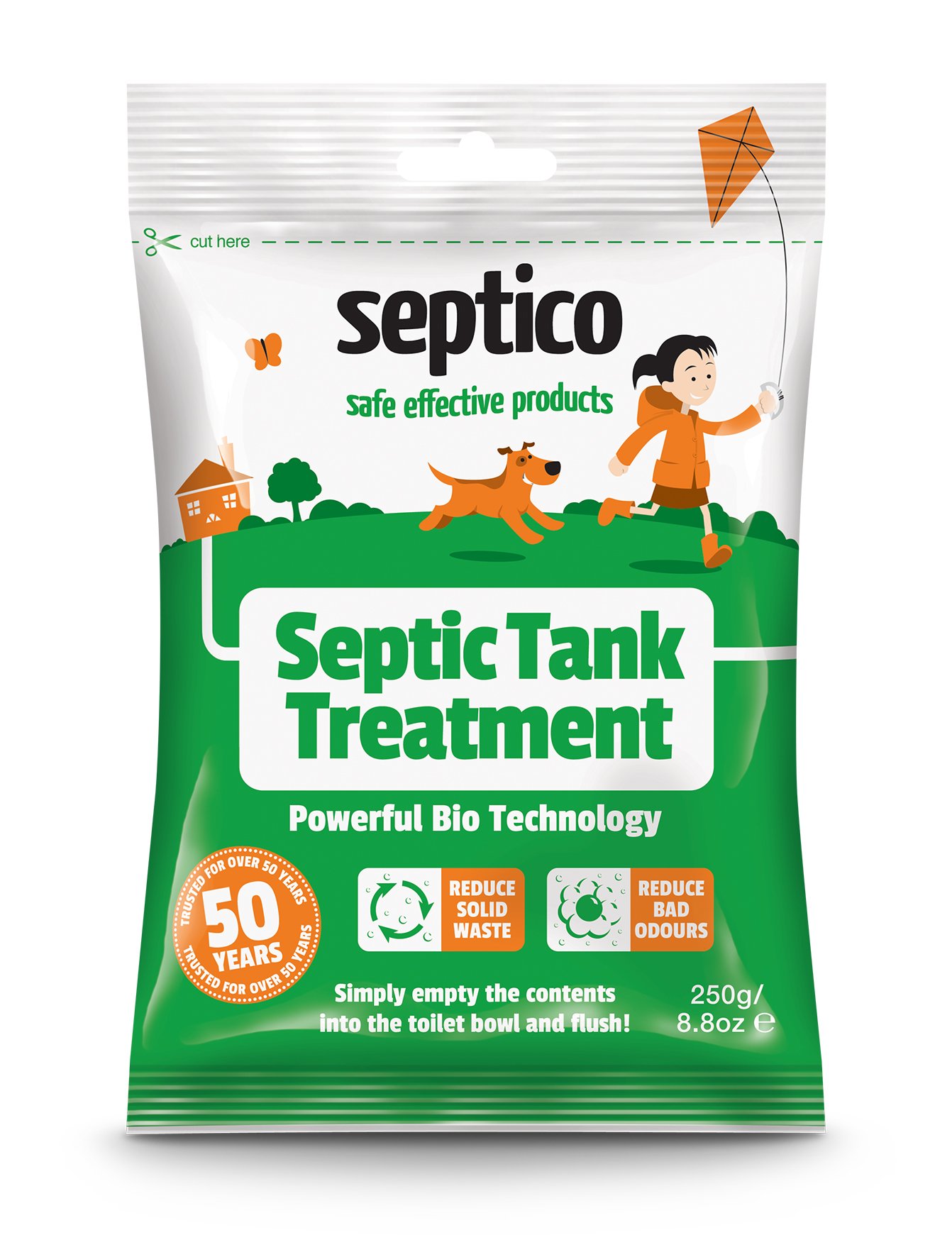 Septico Natural - Trusted Over 50 Years 6 Month Septic Tank Treatment, Trusted Over 50 Years, Highly Effective