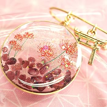 Amazon | 【レジンクラブ】 レジンシール 彼岸花 赤 RC-LIL-101