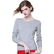 ZHILI Women's Cashmere Pullover Sweater Thick