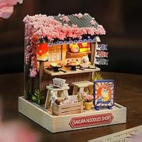 Vista 7 de TuKIIE Kit de casa de muñecas en miniatura DIY con muebles, a escala 1:24, casa de muñecas de madera creativa para habitación mini, a prueba