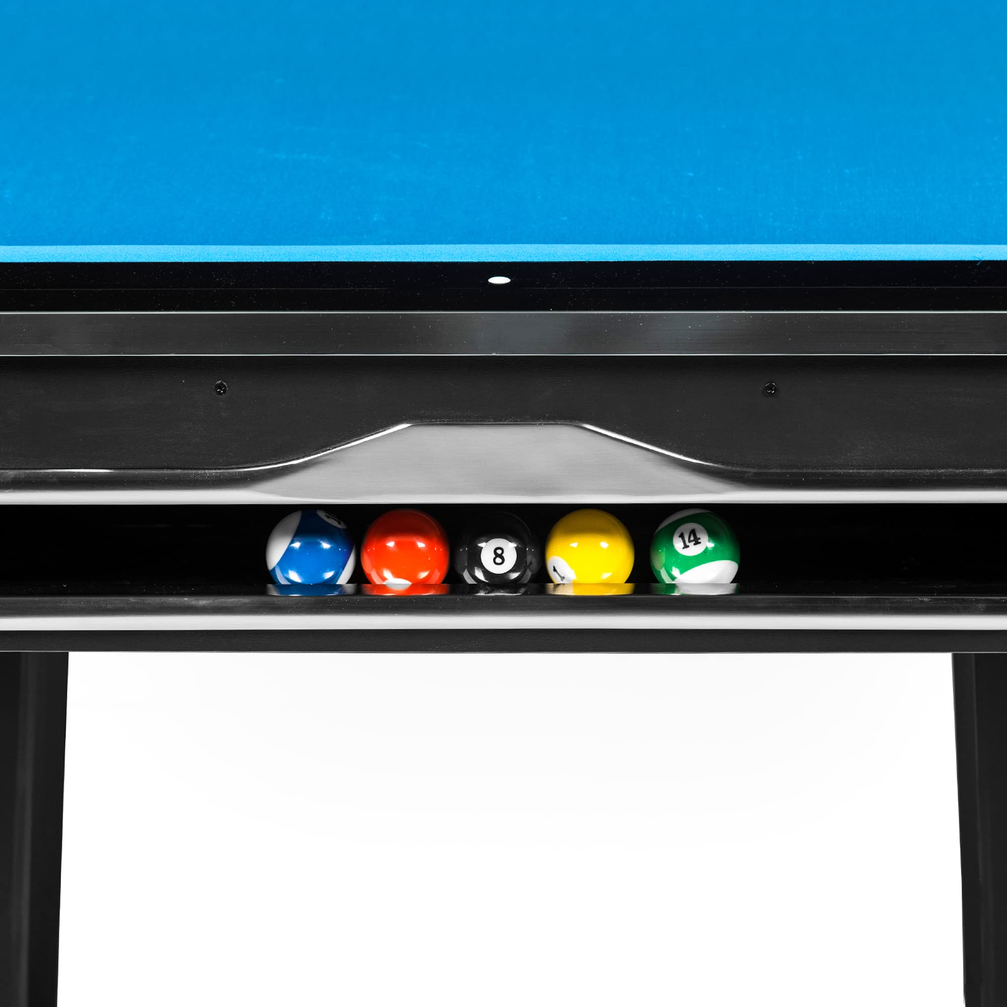 BuckShot Lemans - Tavolo da biliardo 274 x 152 cm, con piano in ardesia e accessori inclusi, colore: blu/nero