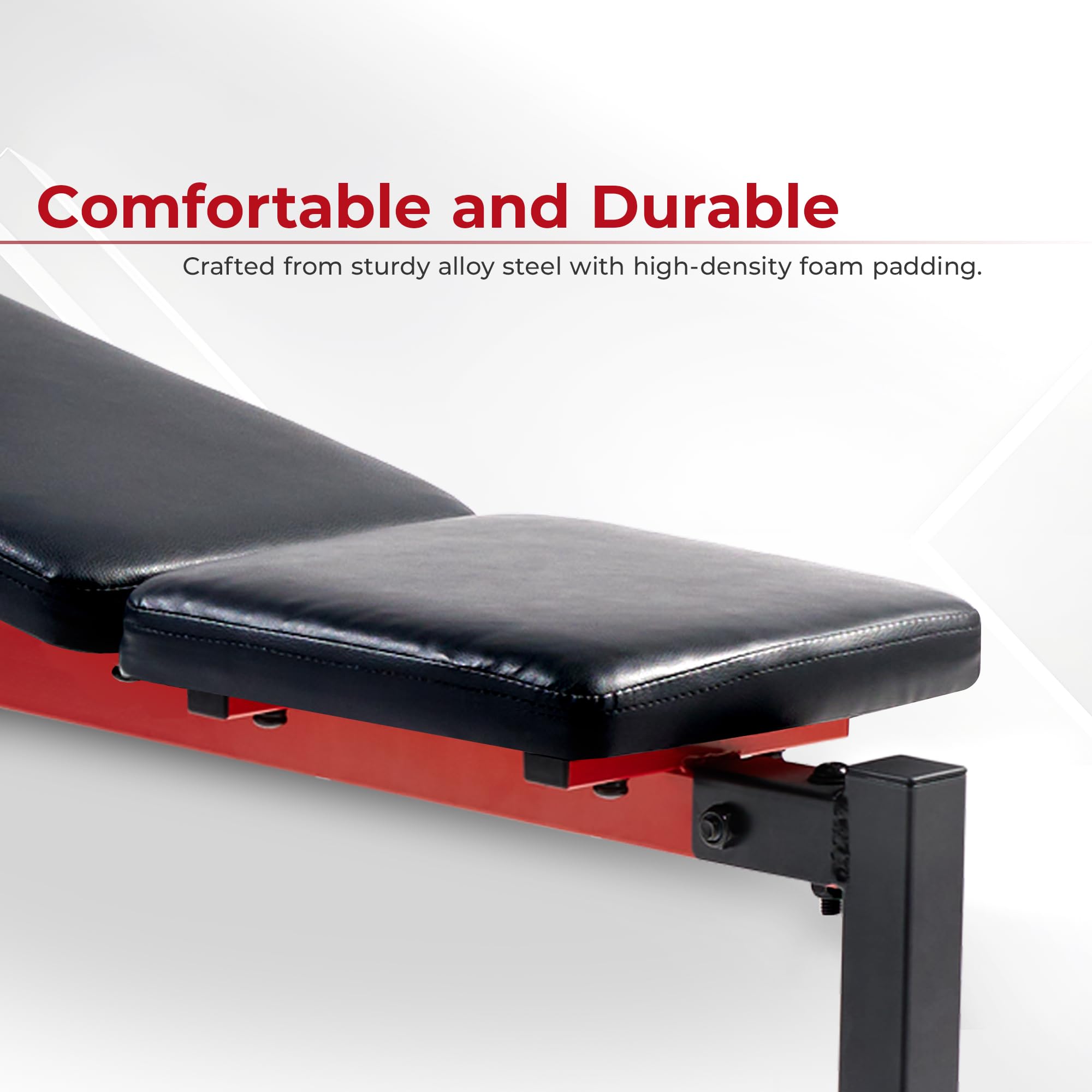 Weight Bench & Squat Rack for Strength Training
