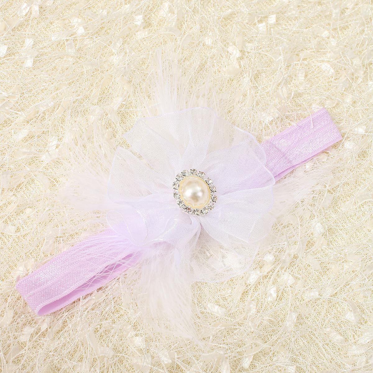 Newborn Photography Outfits Girl Baby Photography Props Lace Romper With headband Baby Photo Outfits Girls Photo Props - Image 7