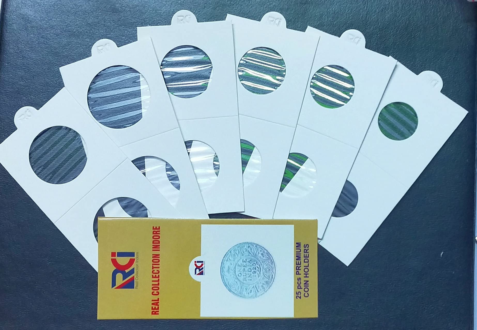 ATOZ CRAFTS 150 Coin Collecting Holders (Mix Sizes 25-40mm)