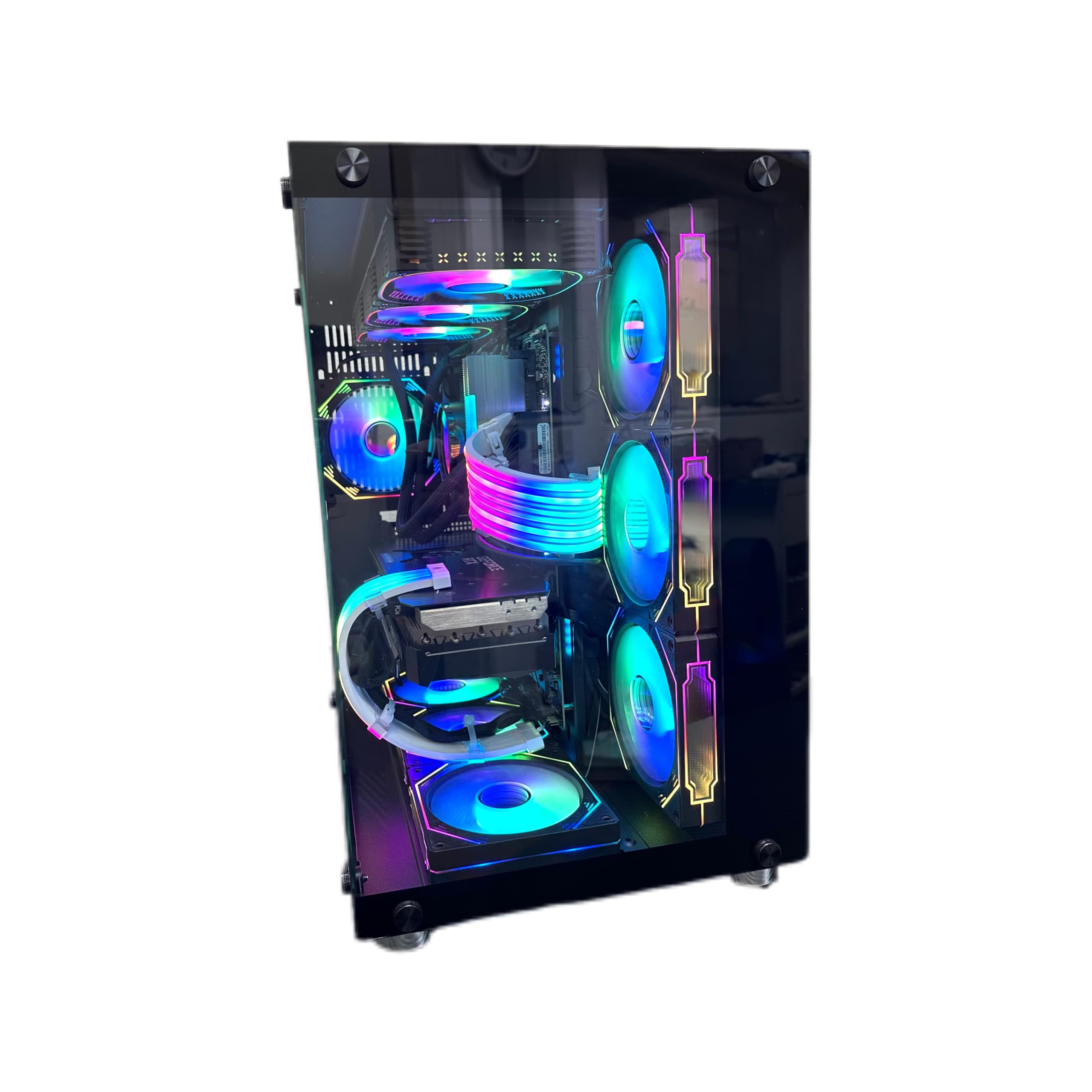 Amazon.co.jp: ノーブランド品 WJCOOLMANゲームPCケースミッド