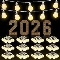 Vista 8 de Retisee 2 Piezas Bombillas de Cadena de Luces de Marquesina de 13.8 pies de Largo para Letras de Marquesina Números de 3 4 pies de Alto Impermeable