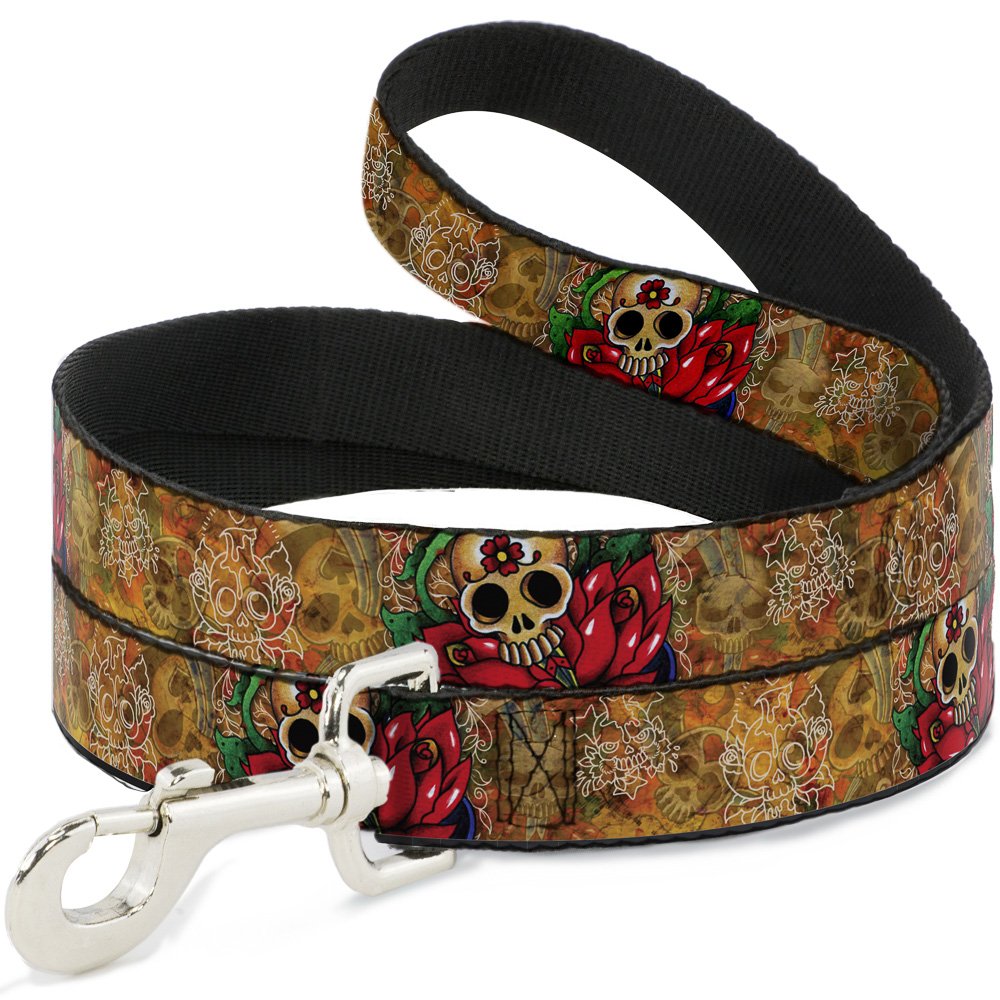 Laisse pour chien Buckle-Down Johnny Dagger pour des balades urbaines au style rock