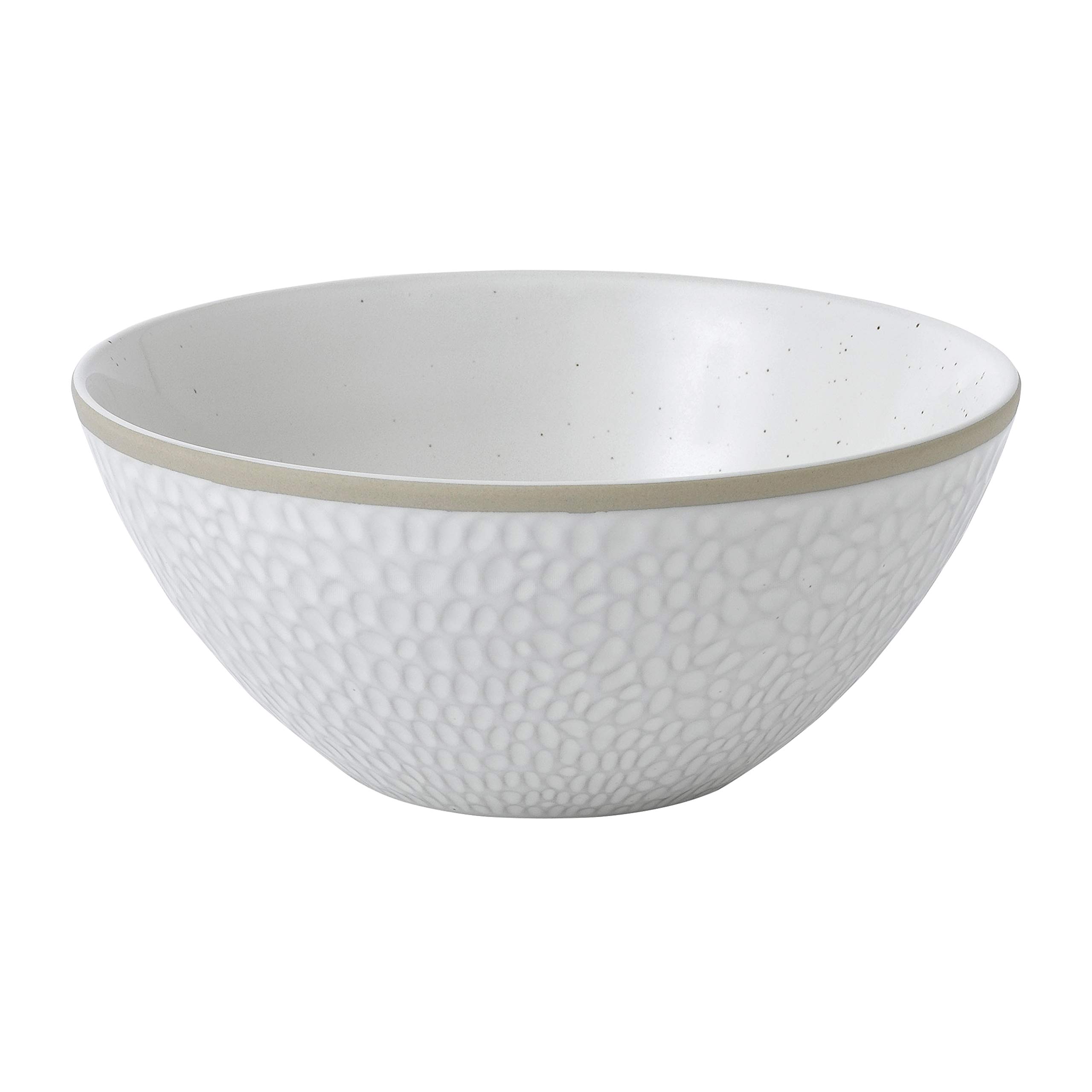 Royal Doulton 40034478 Gordon Ramsay Maze Grill 16 cm Schüssel Set 4 Stück, weiß, Steingut