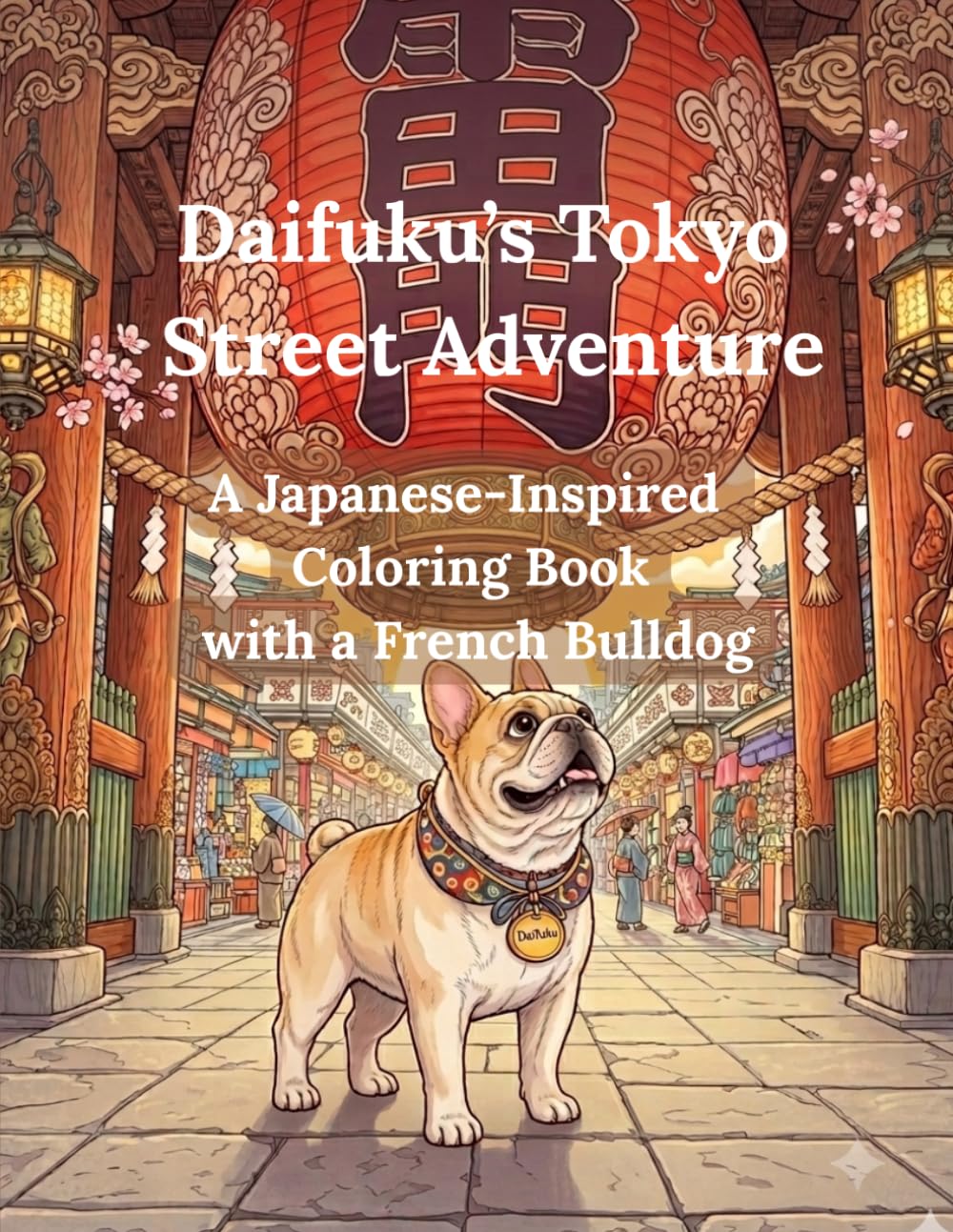 Daifuku’s Tokyo Street Adventure: A Japanese-Inspired Coloring Book with a French Bulldog (Beloved Dogs Traveling Japan)