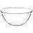PLASTICPRO Disposable 96 Ounce Round Crystal Clear Plastic Serving Bowls, Party Snack or Salad Bowl, Chip Bowls, Snack Bowls, Candy Dish, Salad Container Pack of 4