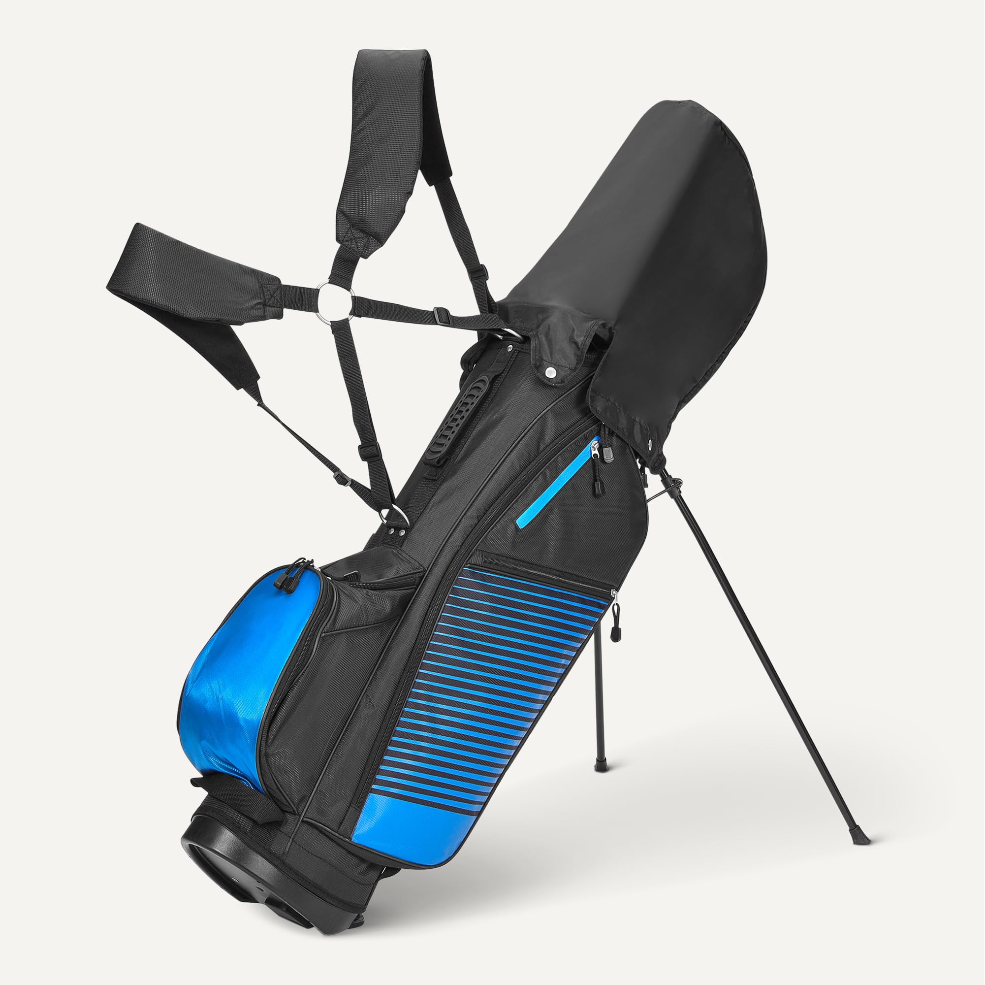 Amazon Basics Juego de Palos de Golf, 6 Piezas con Bolsa de Soporte, Palo con Cara de Gran Tamaño, Centro de Gravedad Bajo - 3