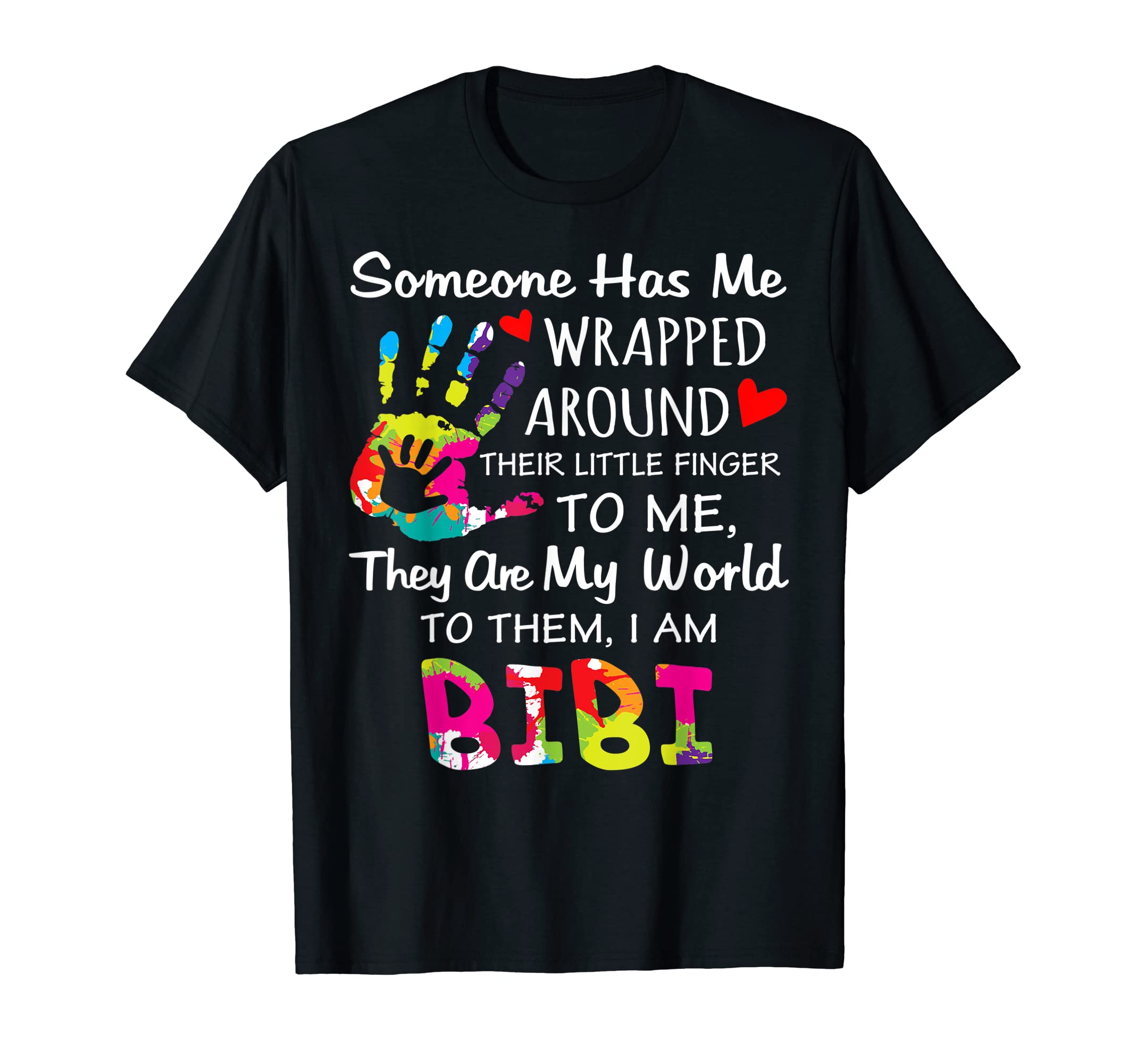 Bibi Grandma Nickname Cute Bibi is My Name T-Shirt