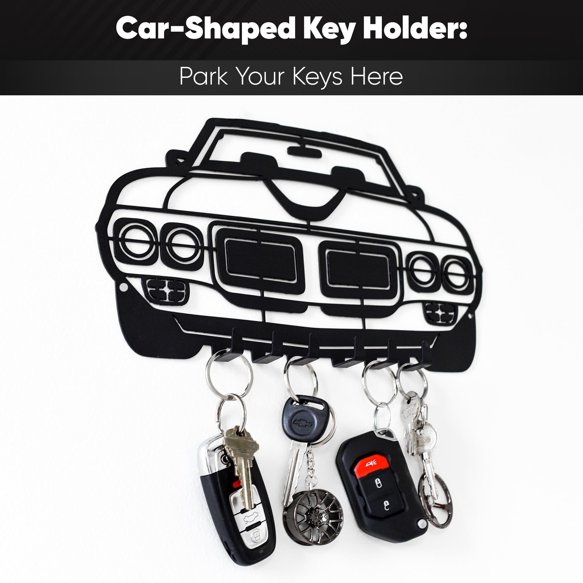 Trueno Key Holder Car Open Headlight Key Holder Wall Mount