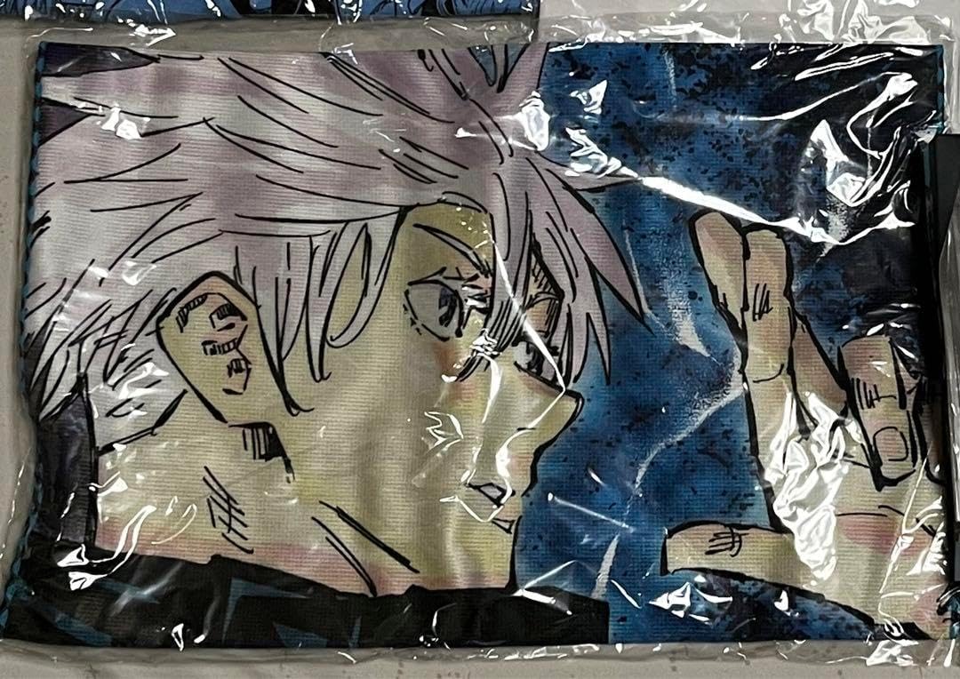 五条悟 大判タオル 呪術廻戦 ファミマ コラボ 限定 五条悟 オリジナル