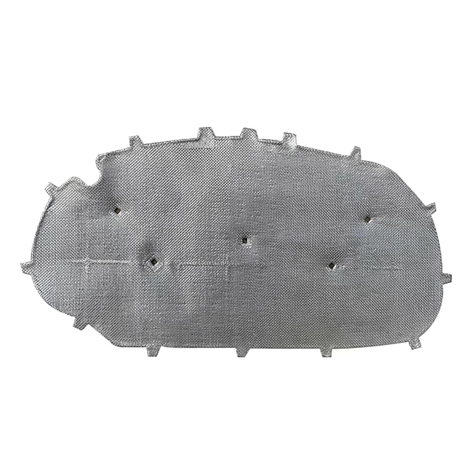 Iorqwew One Color Car Soundproof Pad Engine Hood Sound Pad Car Fireproof Heat Insulation Cover Liner Interior Parts Accessorie Compatible With Vw For Golf 6