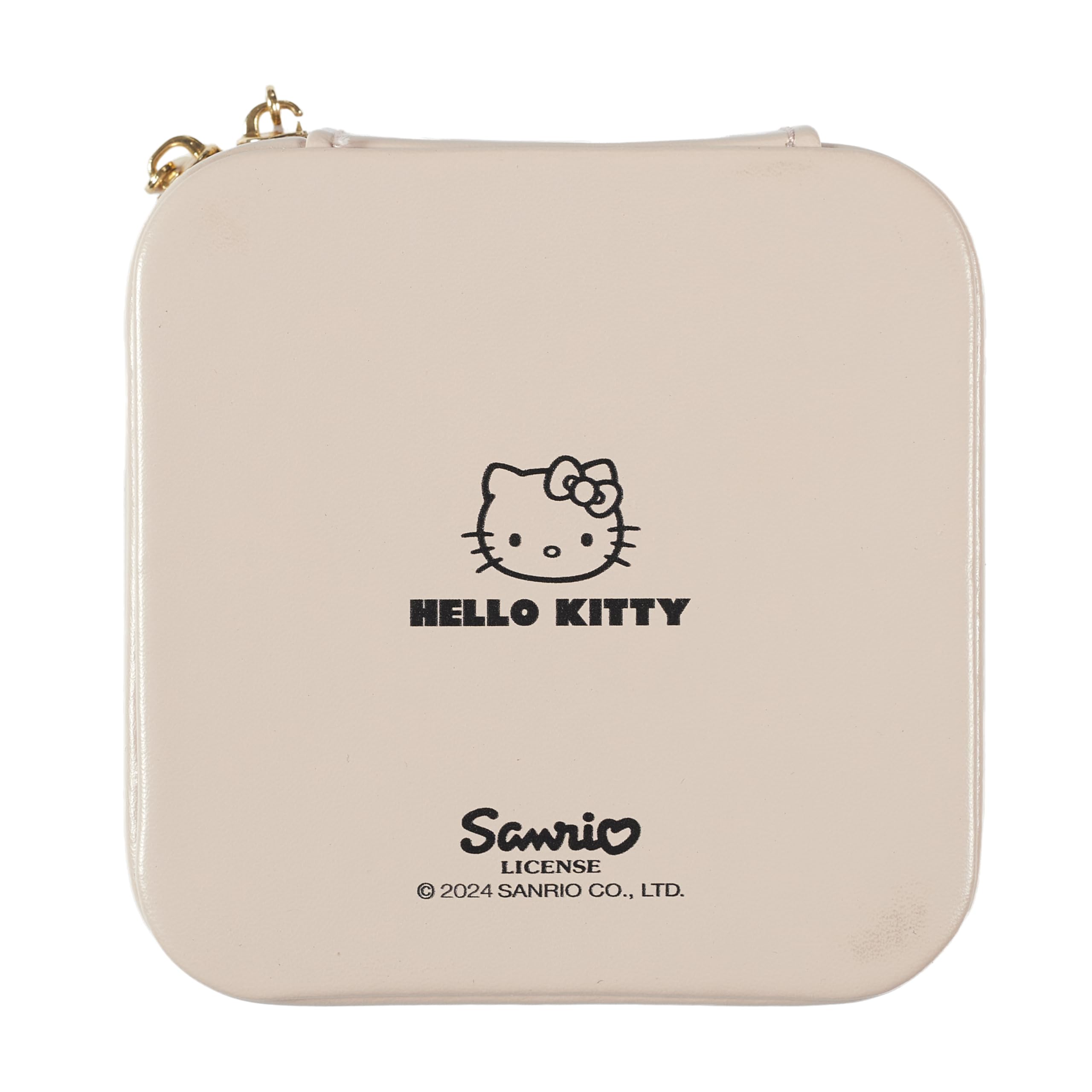 La Chaise Longue HELLO KITTY - Coffret à Bijoux Hello Kitty - Polyuréthane, Polyester et Fer - Design Adorable et Fonctionnel, Rangement Pratique - Taille 10.4 x 5.7 x 10.4 cm - Couleur Rose