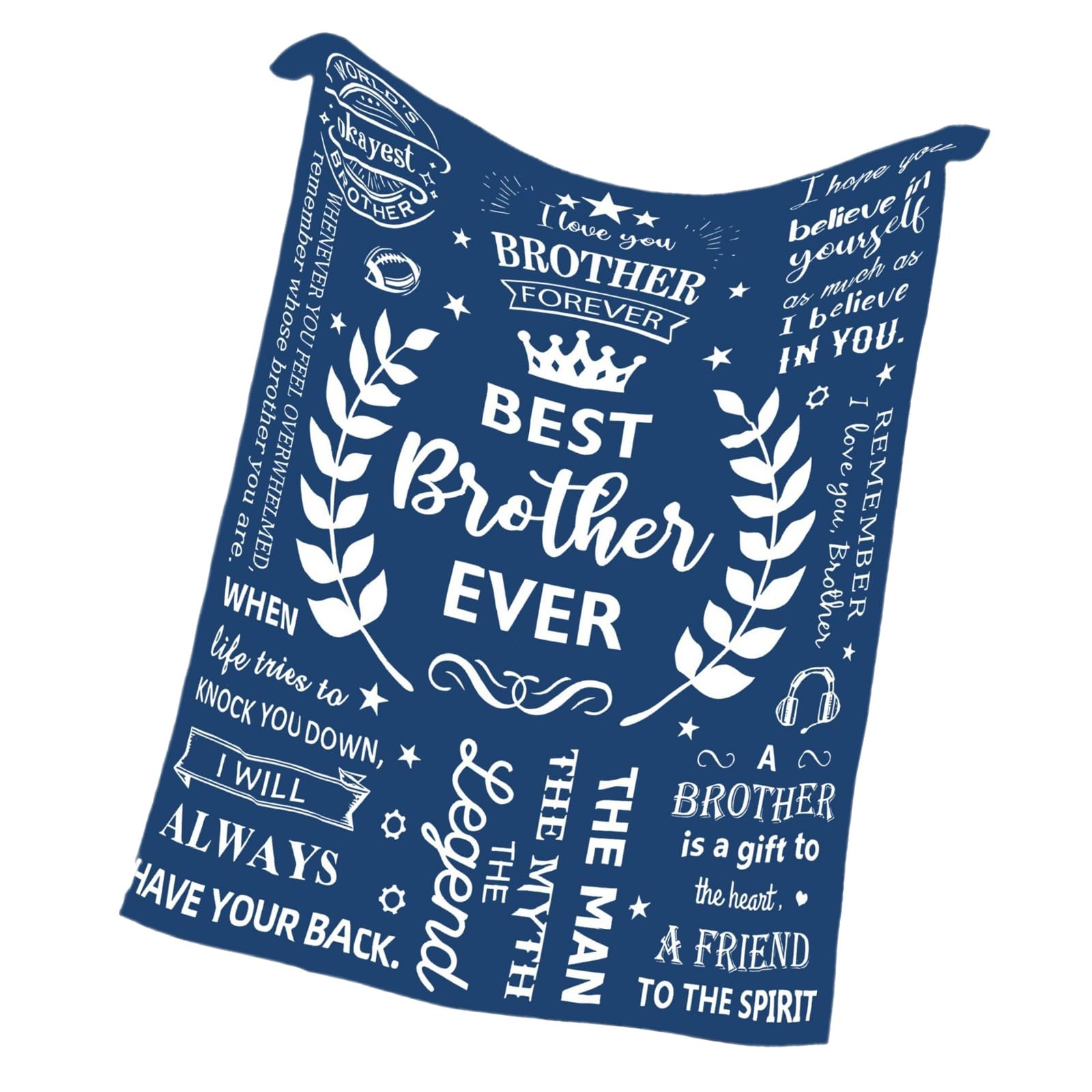 Couverture pour homme grand-père couvre-lit doux et chaud anniversaire
