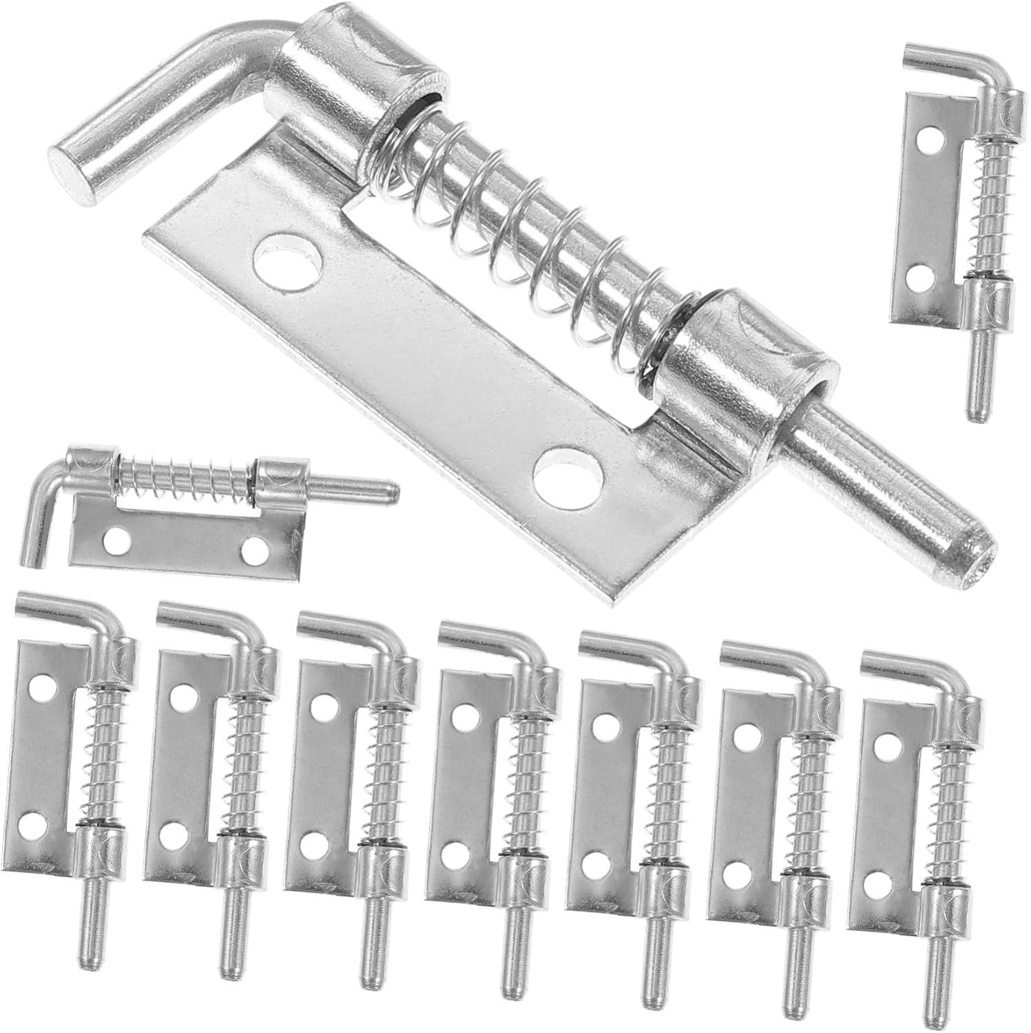 YARNOW 10pcs Spring Latch Enclosed Trailer Door Double Door Lock Spring
