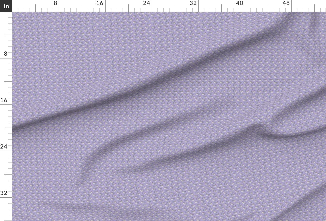 Spoonflower Fabric - Sloth Sloths Tree Branch Leaves Lavender Purple Tiny Small Forest Printed on Minky Fabric by The Yard - Sewing Baby Blankets Quilt Backing Plush
