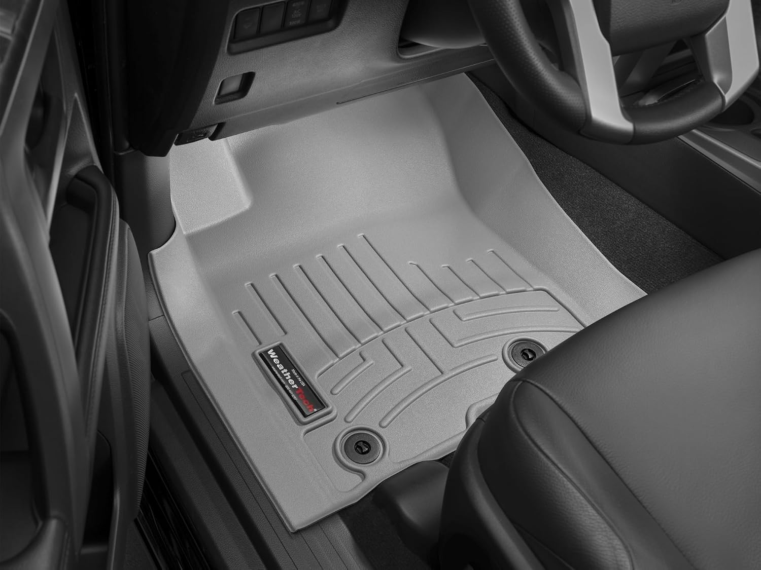 WeatherTech Custom Fit FloorLiners for Lexus GX, 4Runner, 1st Row (464931), Grey