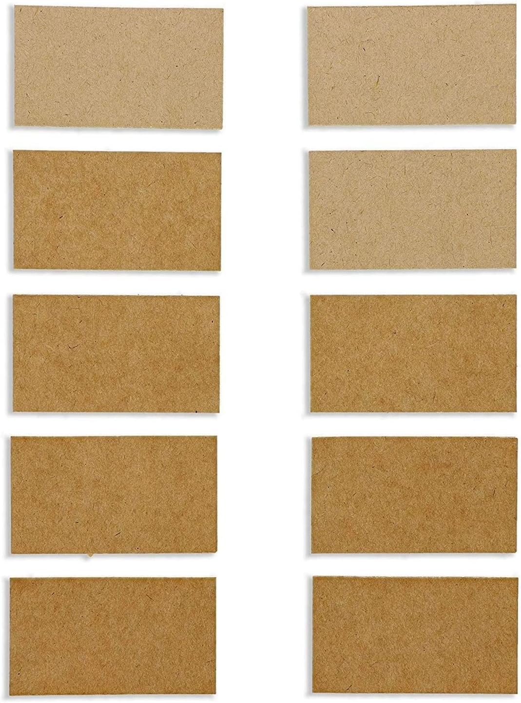 Blank Business Cards Printable Paper Customizable (100 Sheets, Brown, 1000 Pieces) : Office Products