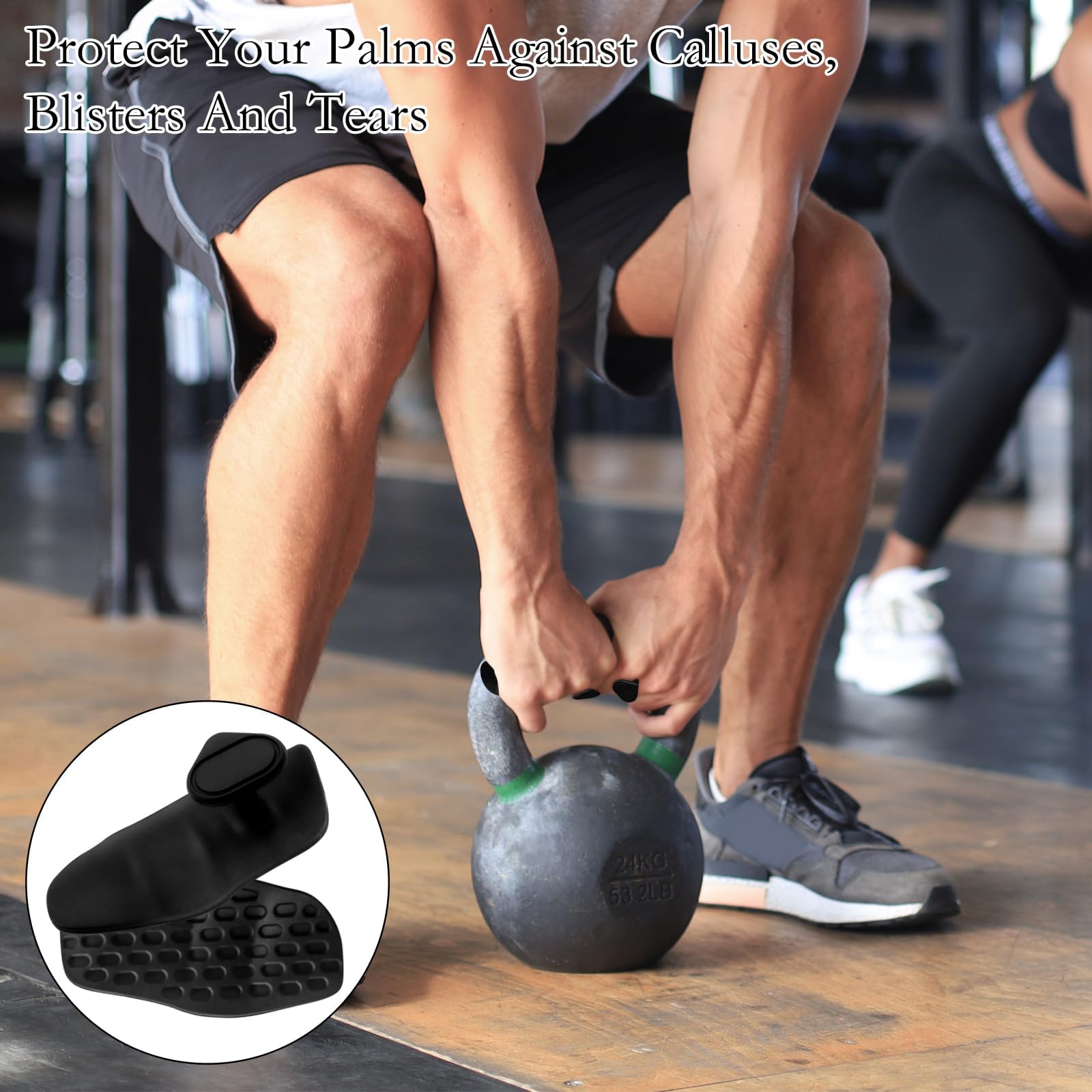Impugnature antiscivolo per allenamento, ergonomiche, per