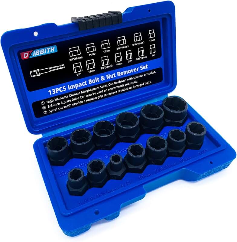 Amazon.co.uk removing rounded nuts DIY & Tools