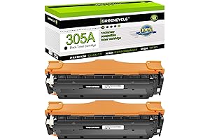 greencycle 305A Black Compatible Toner Cartridge, the Perfect Printer Partner