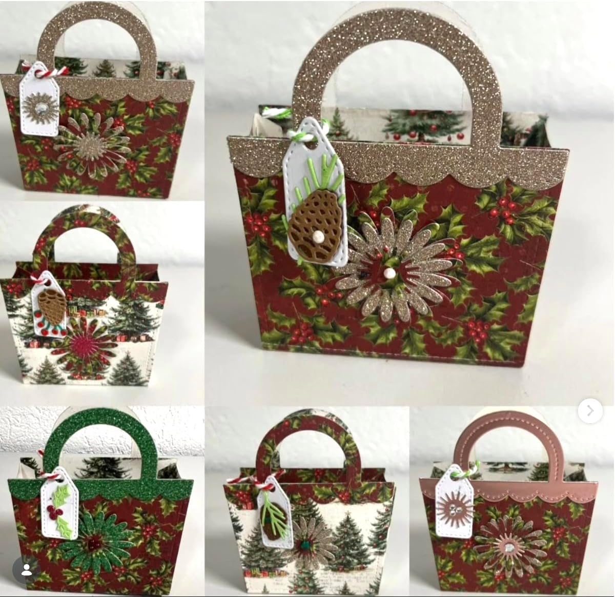 Alinacutle 1PC Shopping Bag Lady Purse Gift Bags Dies Metal Cutting Die Cut for Handmade Gifts Packaging Paper Craft Handmade Treat Bag Template