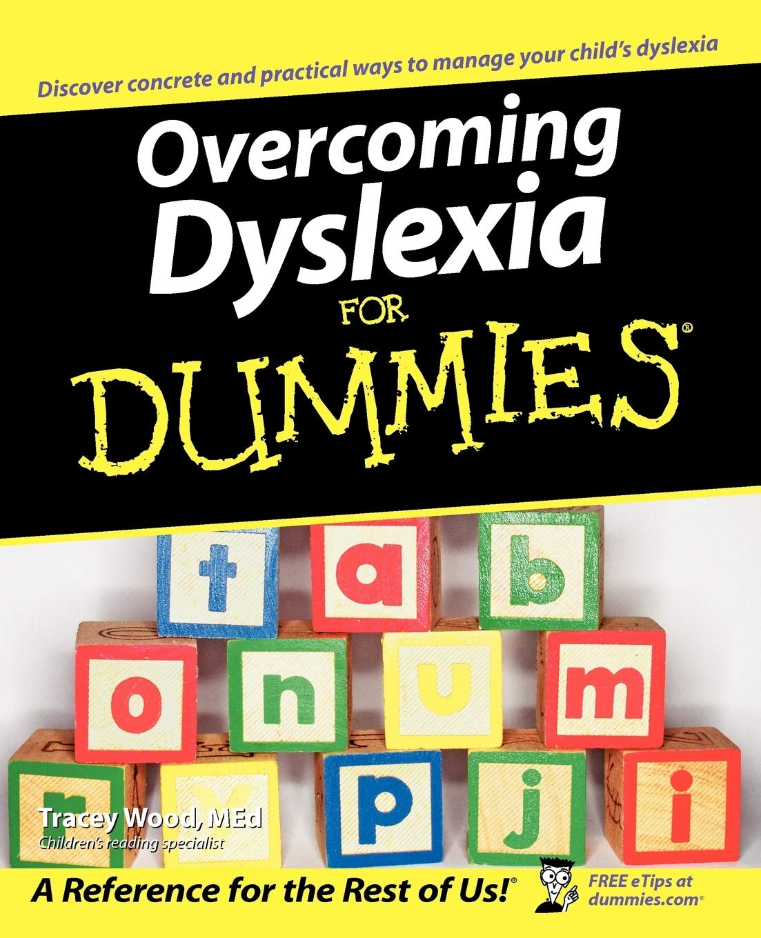 Overcoming Dyslexia For Dummies by Tracey Wood (Paperback Book)
