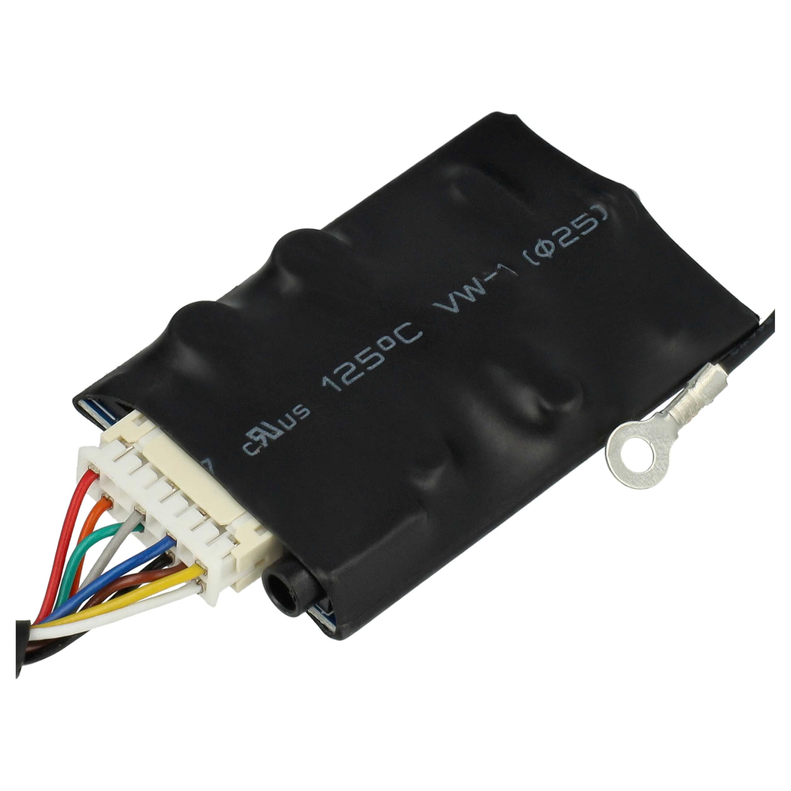 vhbw Adaptador Bluetooth Compatible con Audi A3 2008-2010 Navi RNS-E (sin MMI), Navigation Plus 3 Radio Coche - Incl. micrófono, Cable Jack + Clip