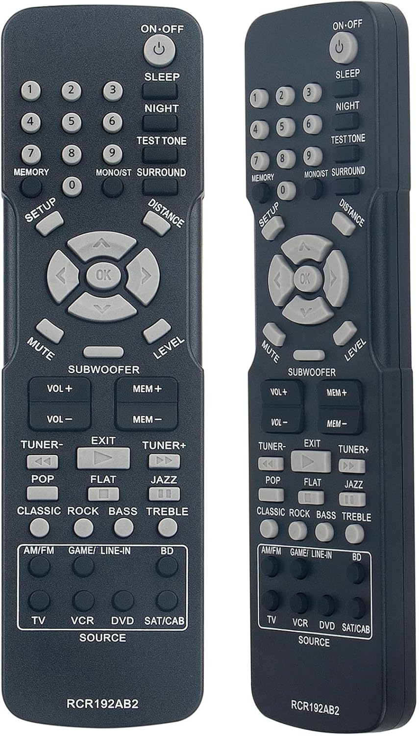 RCR192AB2 Replace Remote Control fit for RCA DVD Home