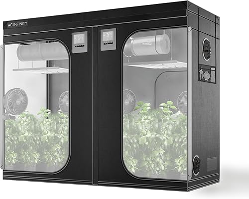 Miniatura 8 de AC Infinity CLOUDLAB 899 Advance - Tienda de campaña de cultivo de 96 x 96 x 80 pulgadas, postes más gruesos de 1 pulgada, lienzo de Mylar de