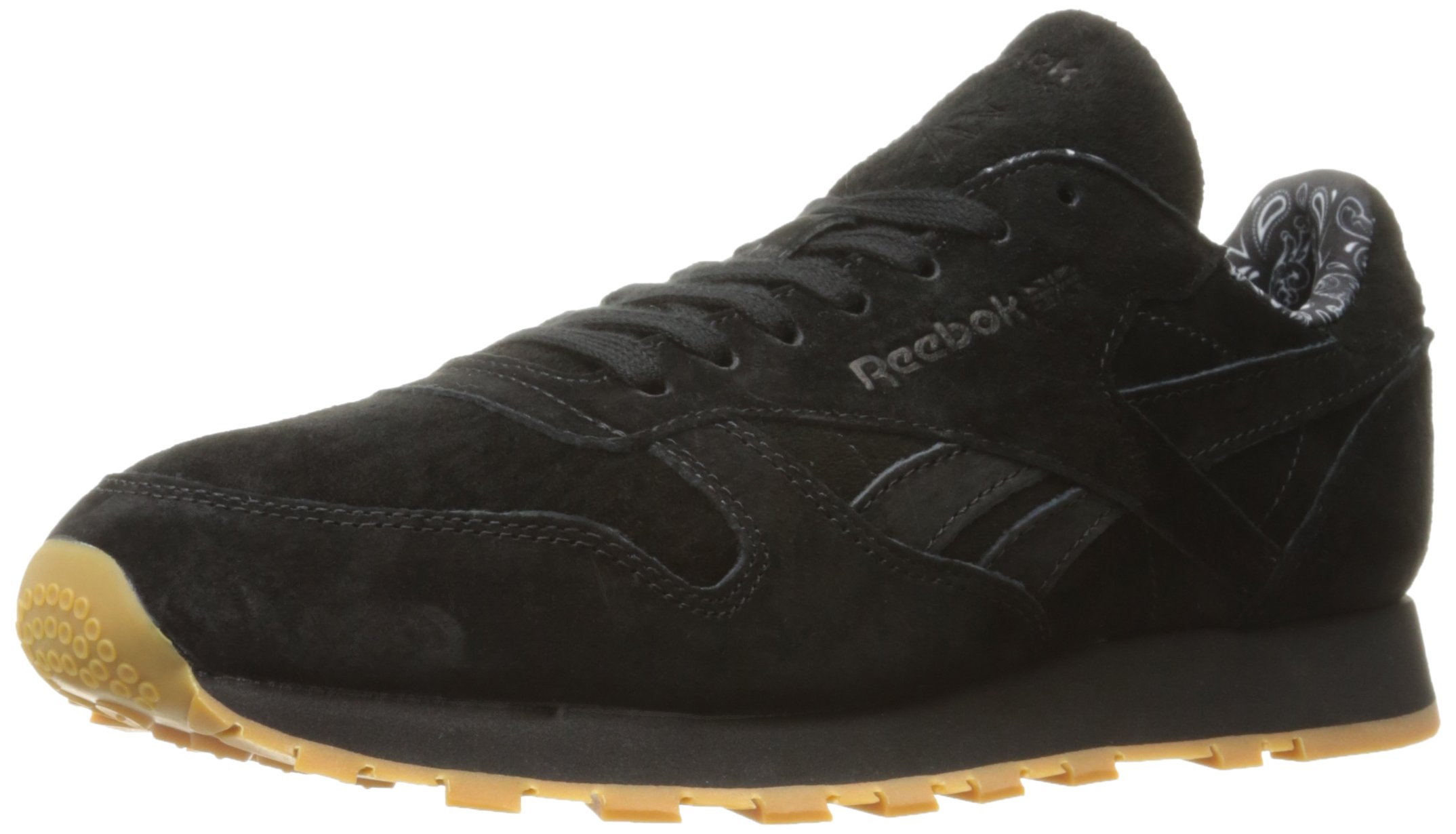 Reebok Men's Cl Leather Grey Fashion Sneaker