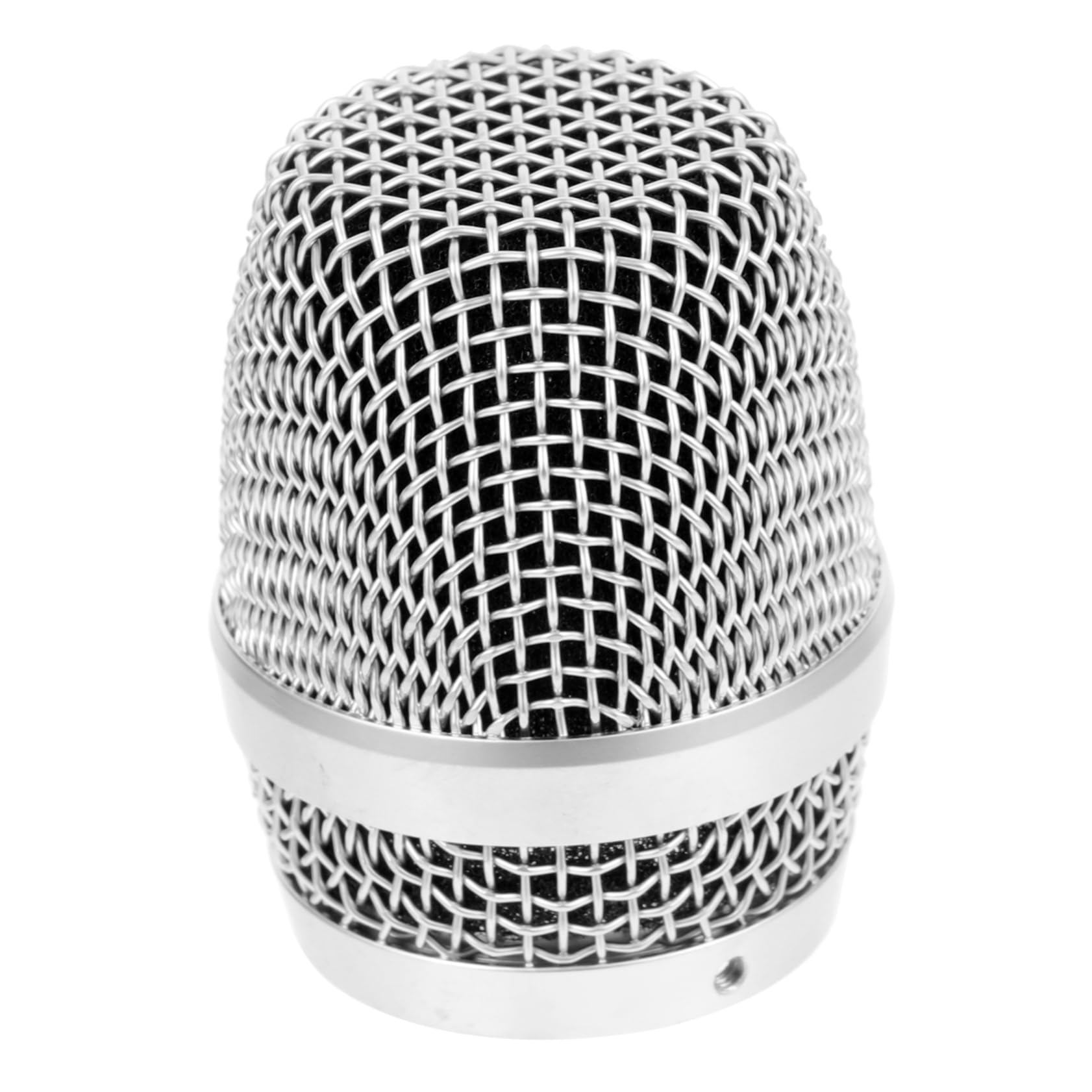 VICASKY Head Pole Lapel Radio Stand Mic Stand Holder Boom Mic Arm Mark Wired Headset Stands Mic Supplies Silver Metal