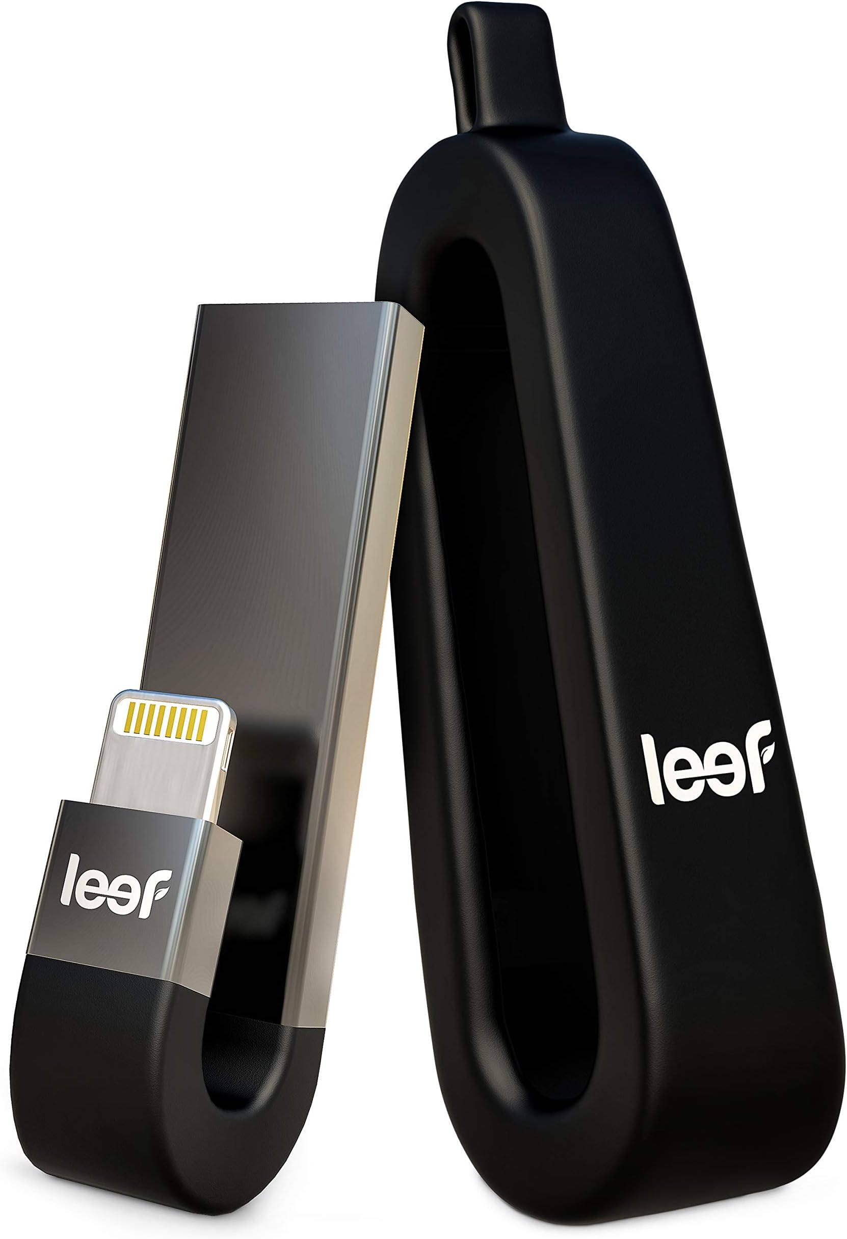 Leef iBridge 3 - iPhone Flash Drive 32GB (Black) - Expanded Memory for iPhone and iPad