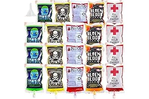 QINGQIU Halloween Party Favors: Spooktacular Blood Bags for Your Bewitching Bash