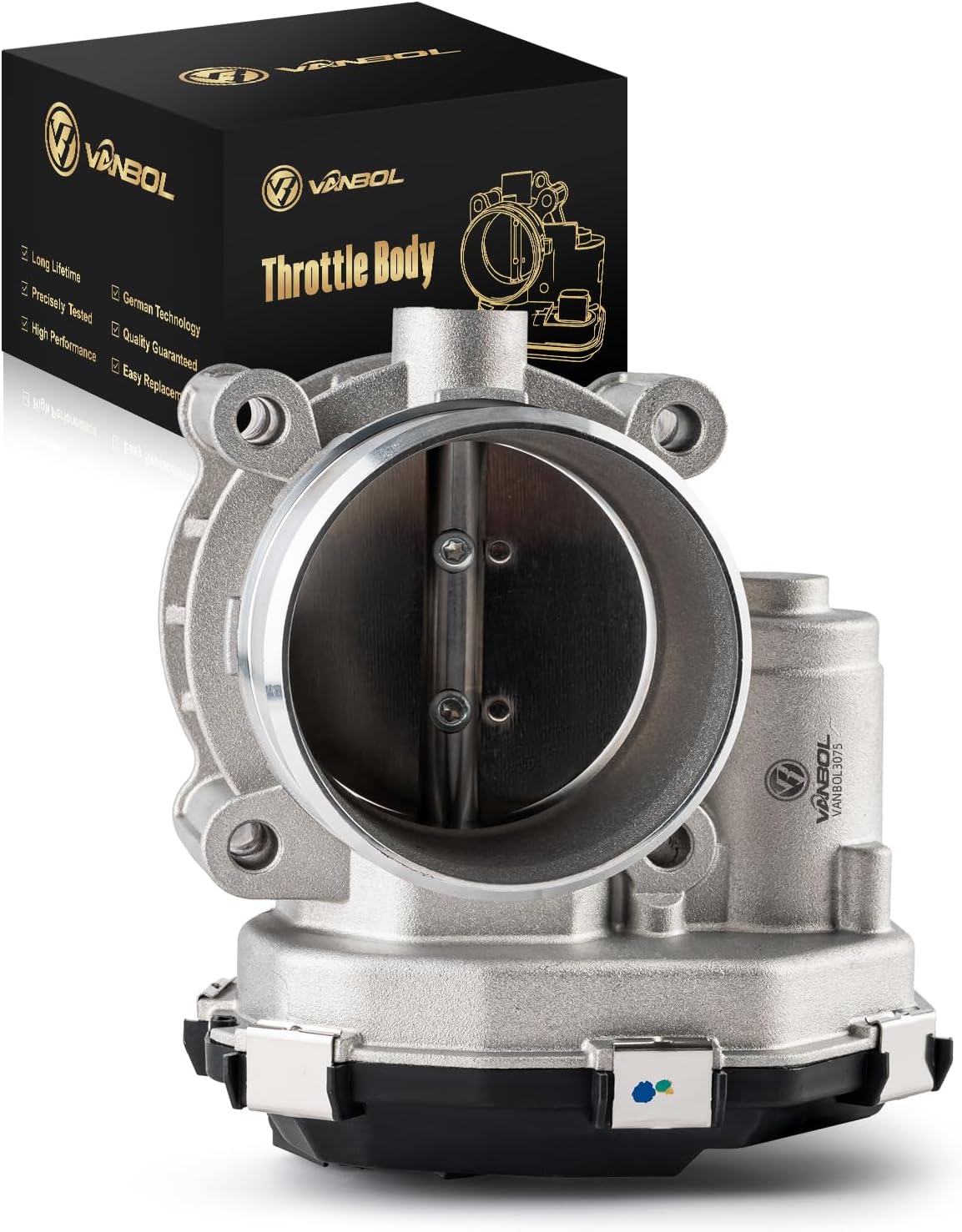 Electronic Throttle Body Compatible with 2015-2024 Ford F150, Edge, Mustang, Fusion, 2021-2024 Bronco, 2017-2020 Lincoln Continental, 2016-2020 Lincoln MKX MKZ Replace S20240 67-6033 Electronic Throttle Body Compatible with 2015-2024 Ford F150, Edge, Mustang, Fusion, 2021-2024 Bronco, 2017-2020 Lincoln Continental, 2016-2020 Lincoln MKX MKZ Replace S20240 67-6033
