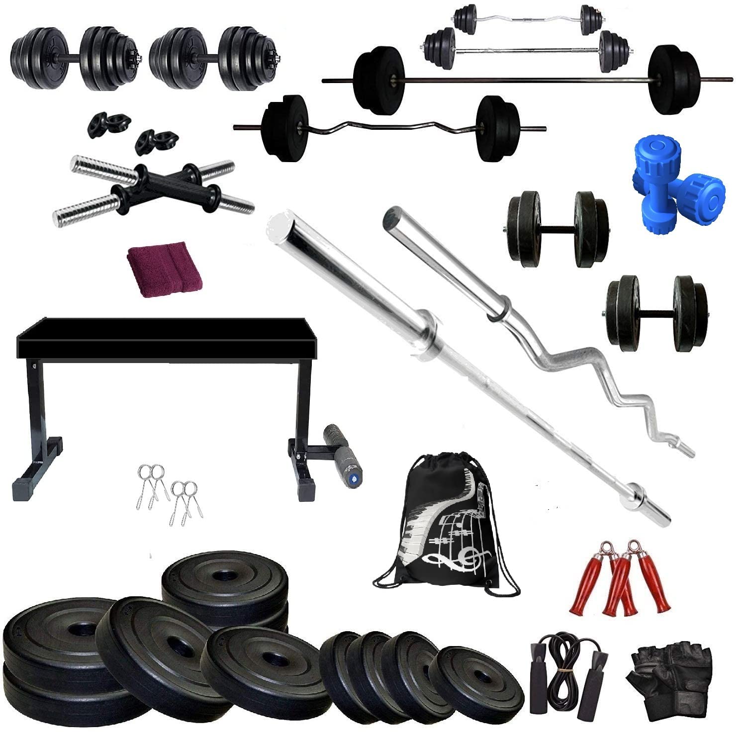 See full amazon price history chart for BODYFIT Home Gym Set Combo Kit, Gym Equipment, 20 Kg Weight Plates, 3Ft Curl, 5Ft Plain Rod, Flat Leg Extension Bench,2X14 Dumbbell Rods,Fitness Exercise Set. BODYFIT Home Gym Set Combo Kit, Gym Equipment, 20 Kg Weight Plates, 3Ft Curl, 5Ft Plain Rod, Flat Leg Extension Bench,2X14 Dumbbell Rods,Fitness Exercise Set. (B0B3RVCH2W) Amazon Price History, Amazon Price Tracker
