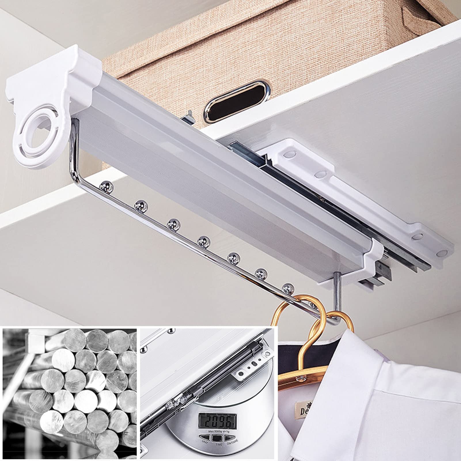 40 Grucce Appendiabiti Plastica Con Alette Antiscivolo - Salvaspazio, 39 Cm, Made In Italy