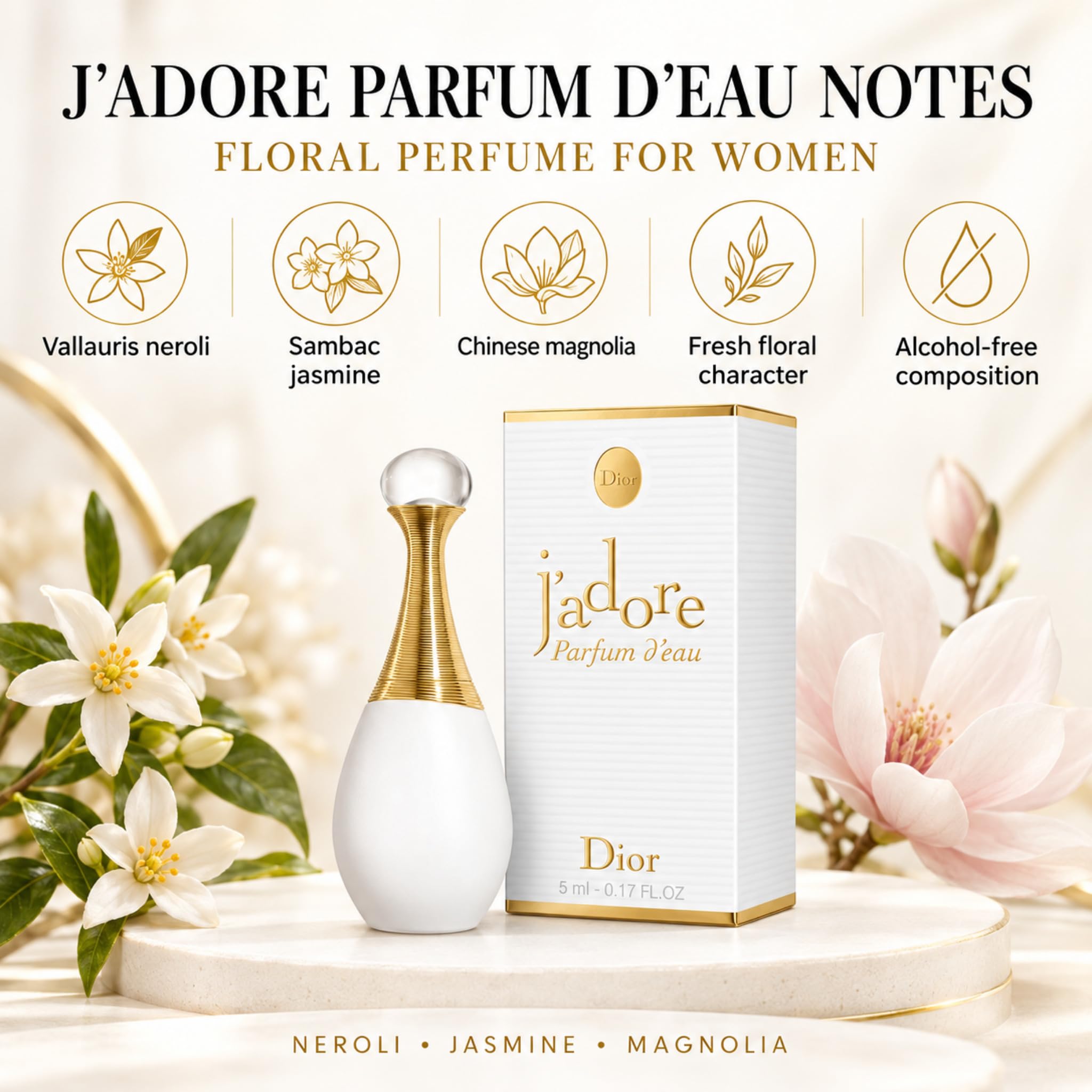 Amazon | Dior(ディオール) ジャドール パルファン ドー EDP 5mL
