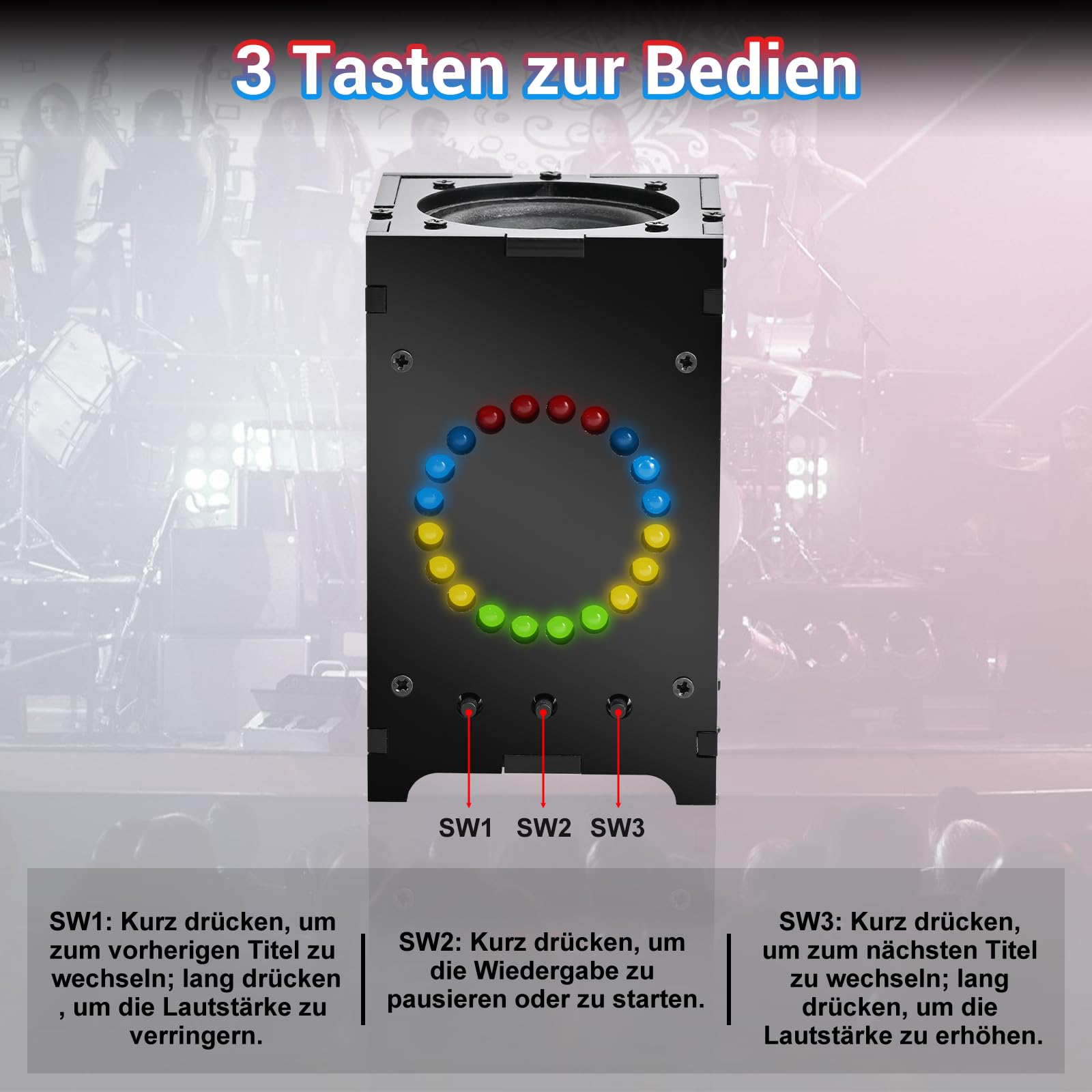 DIY Löten Bausatz Elektronik Bausatz Lötprojekt für College High School Studenten Lernen und den täglichen Gebrauch Geschenk
