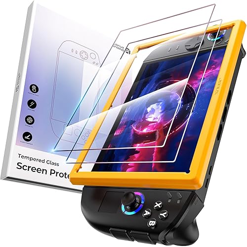 JSAUX 2-Pack Screen Protector for Legion Go Gen 2 Handheld 8.8" (2025), Easy to Install with Guiding Frame, 8.8 inch Full Coverage, Anti-Scratch Ultra HD Tempered Glass Protector Accessories