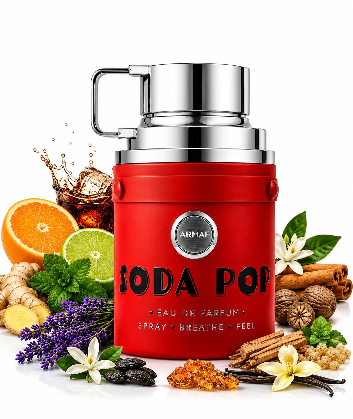 Odyssey Soda Pop Eau De Parfum 100 ml | Una fragancia vibrante y efervescente que encarna la energía lúdica y el encanto moderno.