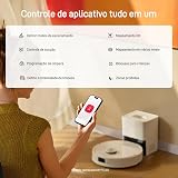 Roborock Q10 Vf+ Robot Vacuum,SuçãO 10.000pa,Aspirador Robô Versão Atualizada do S8+ Com EstaçãO Multifuncional De Limpeza Inteligente,Limpeza Sem MãOs Por 7 Semanas,Duplo Antiemaranhado,127V — imagem 7