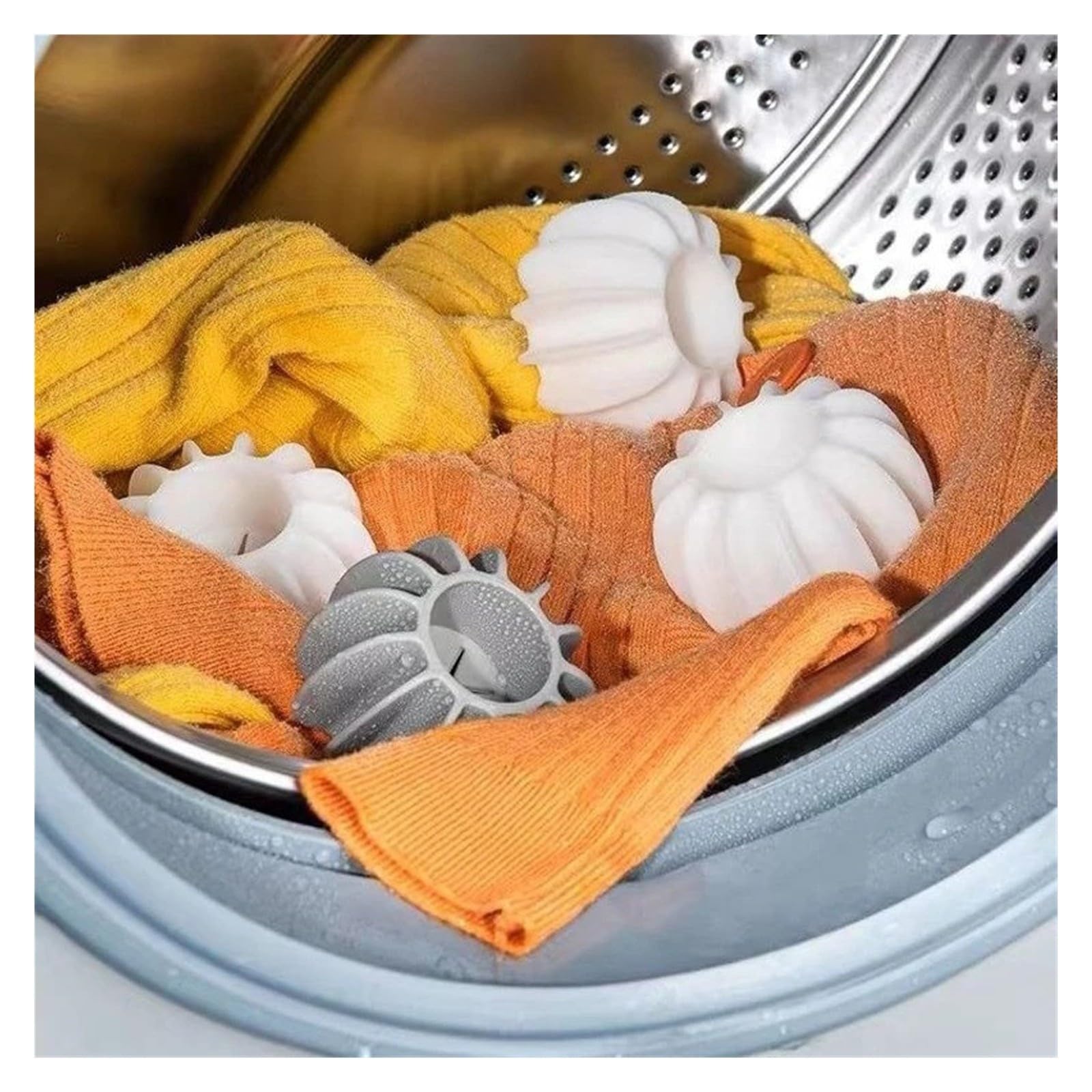 Kulki do prania w pralce do pielęgnacji ubrań w pralce (rozmiar s white-4 szt.)